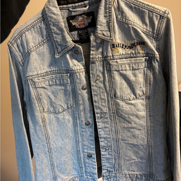 Harley Davidson Jean jacket - Picture 2 of 7